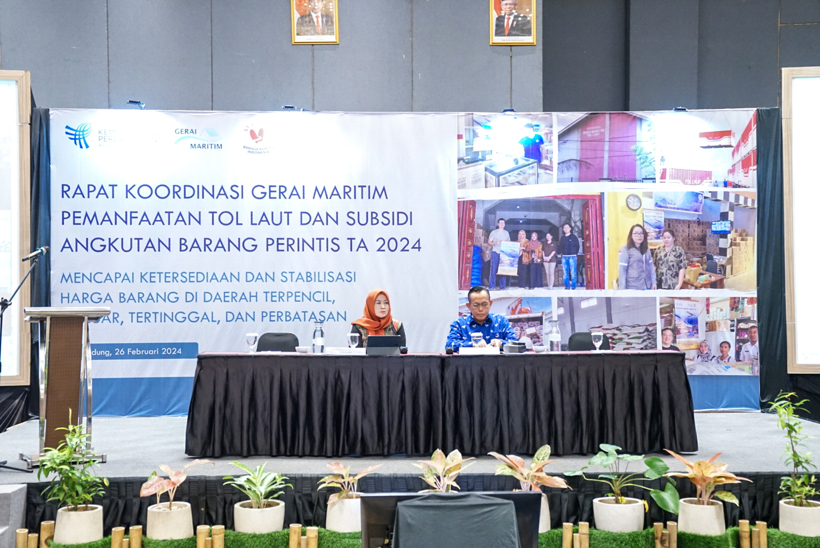 Rapat Koordinasi Gerai Maritim Pemanfaatan Tol Laut Dan Subsidi