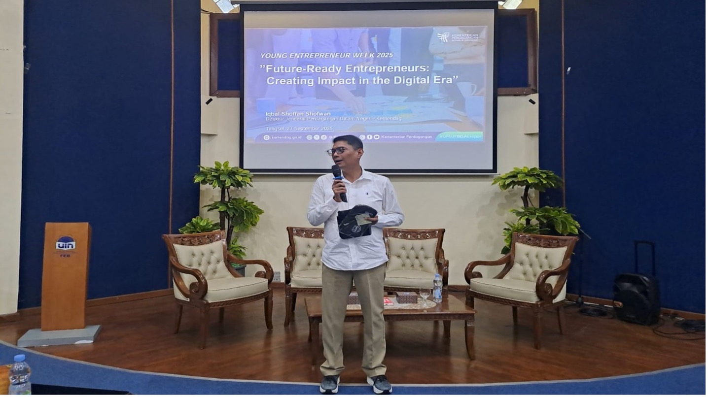 Kemendag pada Young Enterpreneur Week 2025