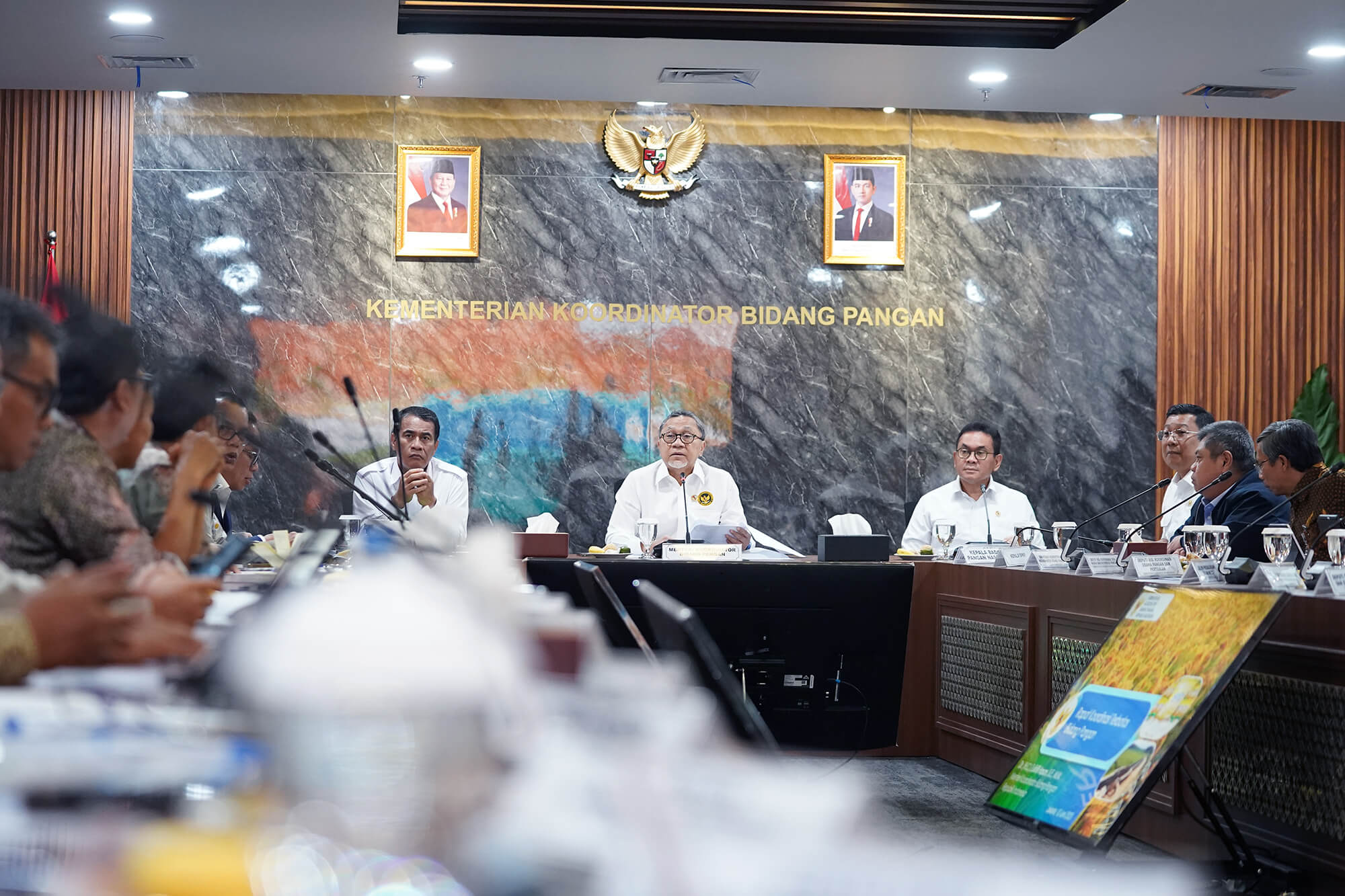 Mendag Menghadiri Rakortas Bidang Pangan