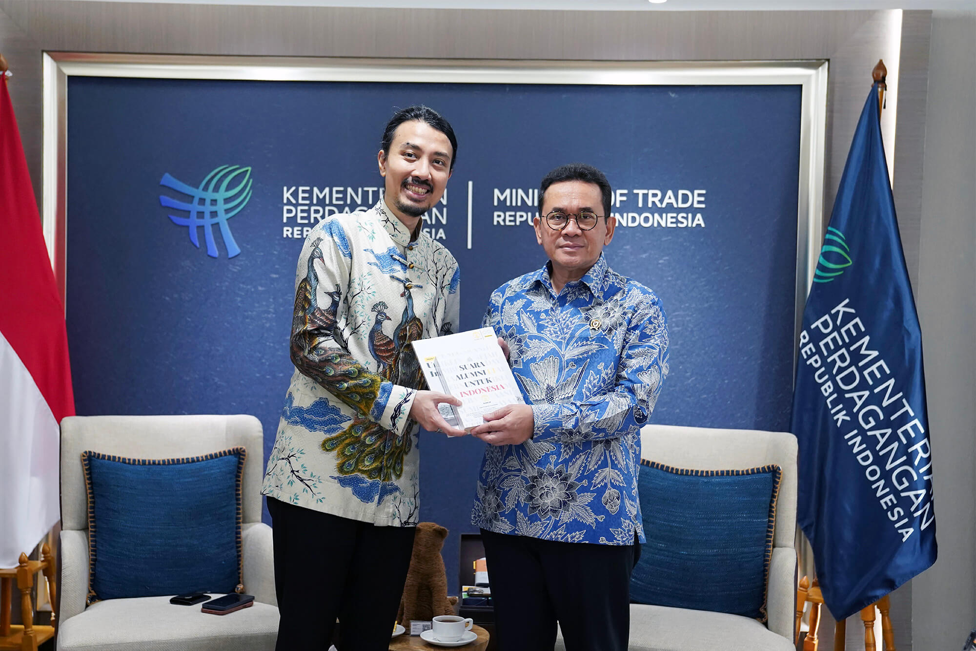 Mendag Menerima Ketua Umum ILUNI UI