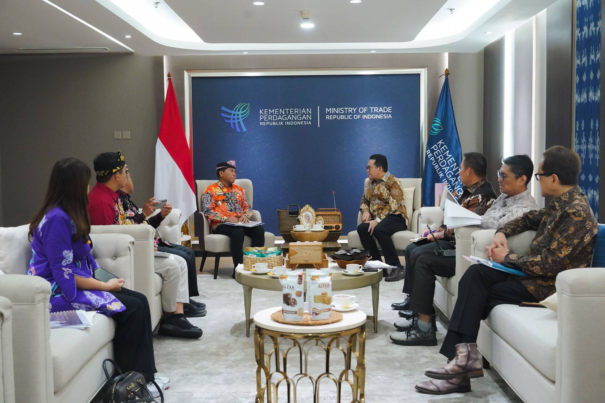 Pertemuan Mendag dengan Gubernur Kalimantan Utara