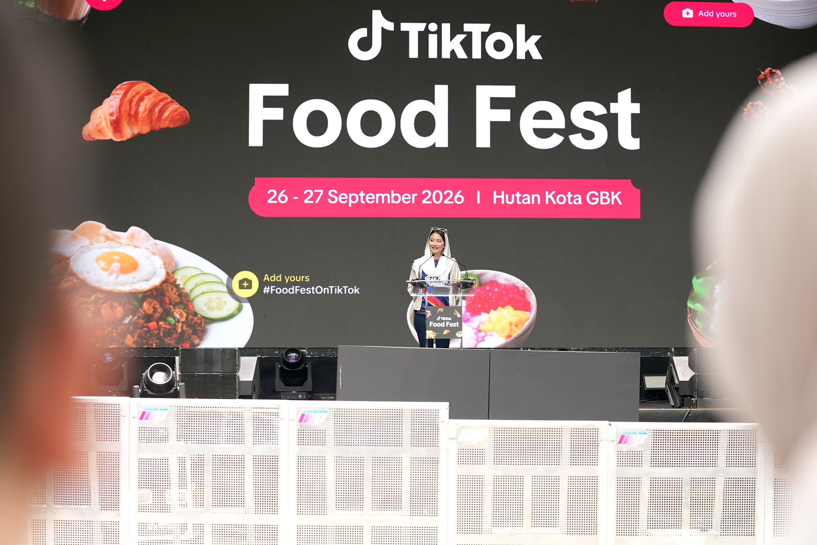 Wamendag Pada Pembukaan TikTok FoodFest 2026