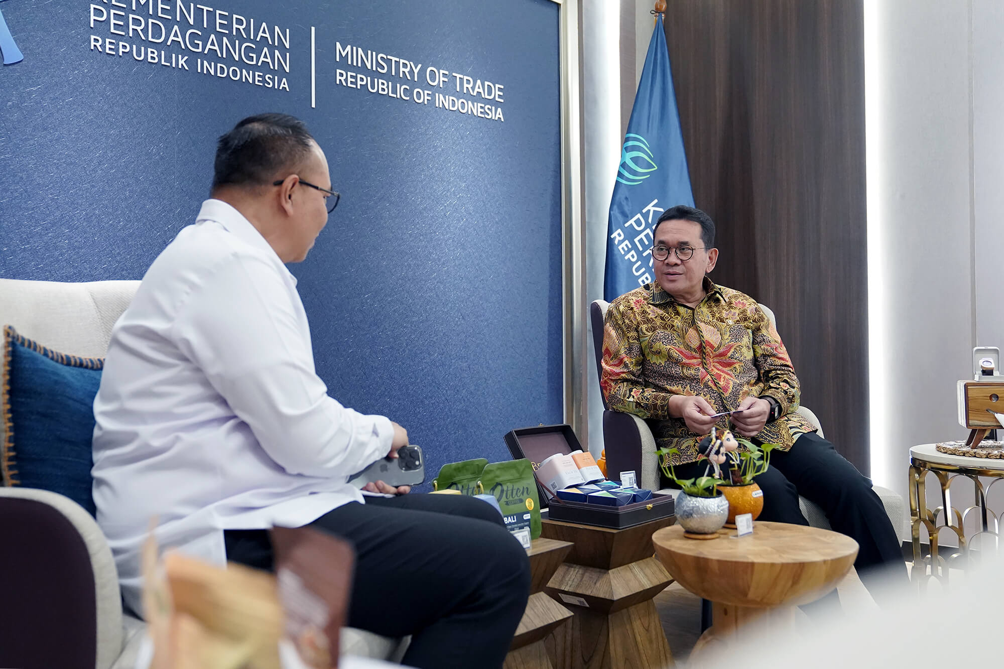 Mendag Menerima Kunjungan Ketua Umum APKLINDO