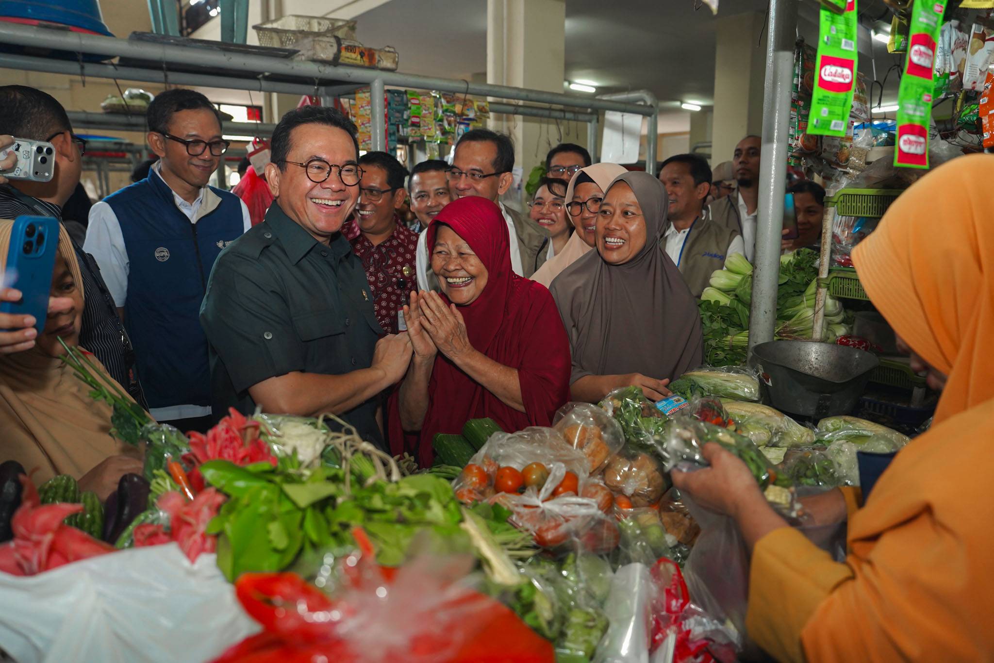 Peninjauan Harga dan Stok Bapok di Pasar Manis Banyumas, Jawa Tengah
