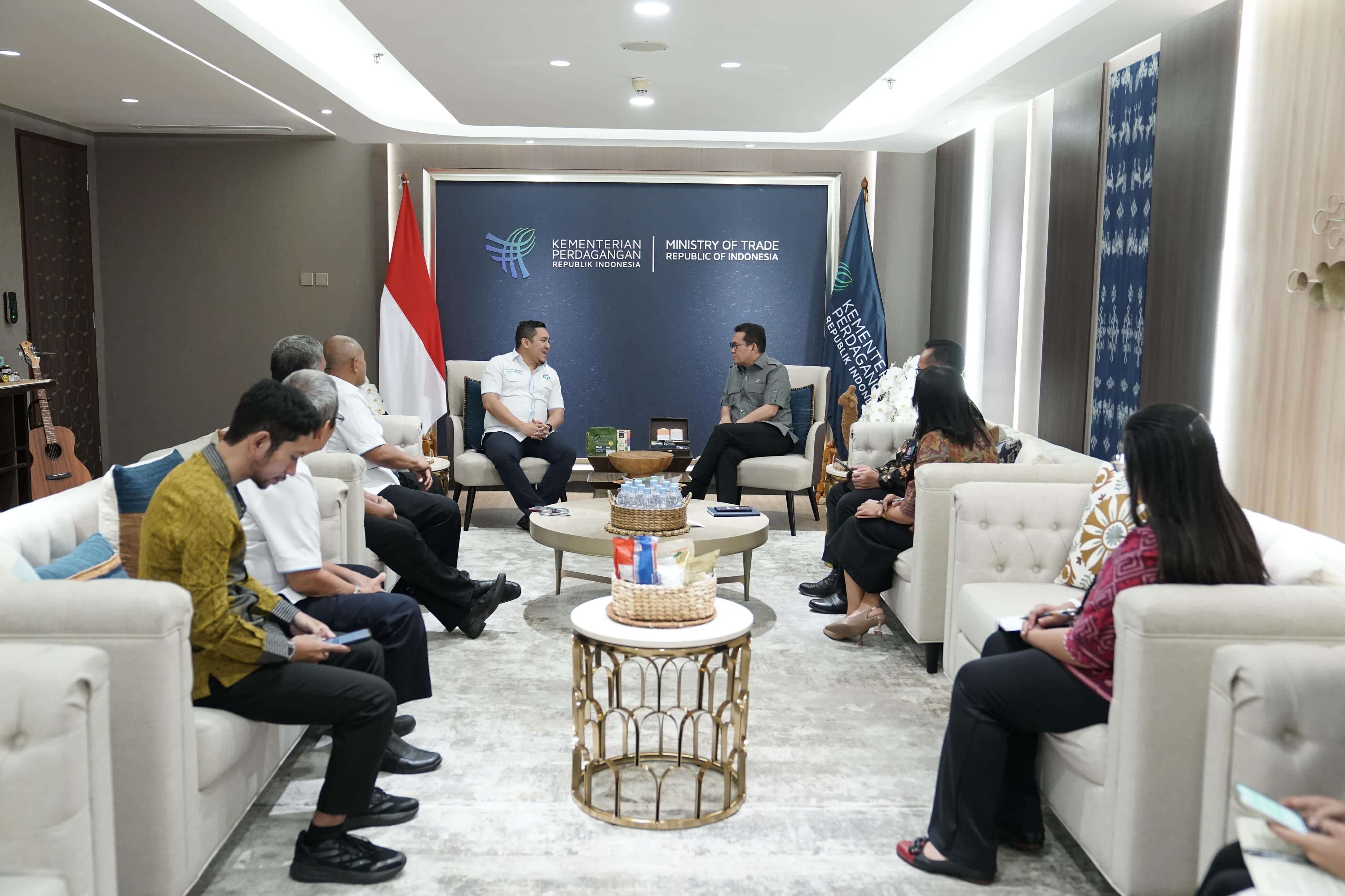 Mendag Menerima Kunjungan Sekretaris Umum INKOPPAS