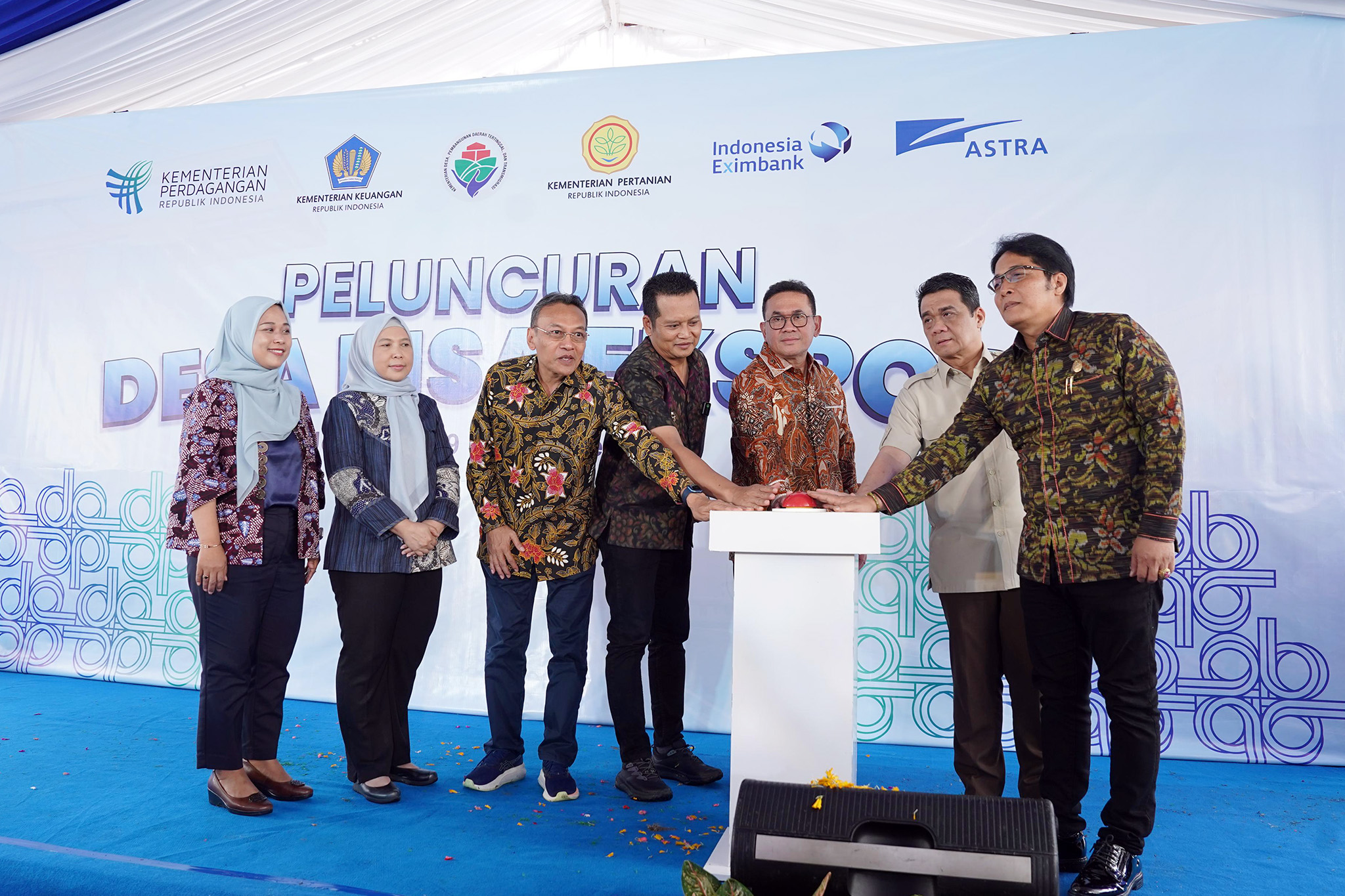 Peluncuran Program Desa BISA Ekspor di Kabupaten Jembrana, Bali