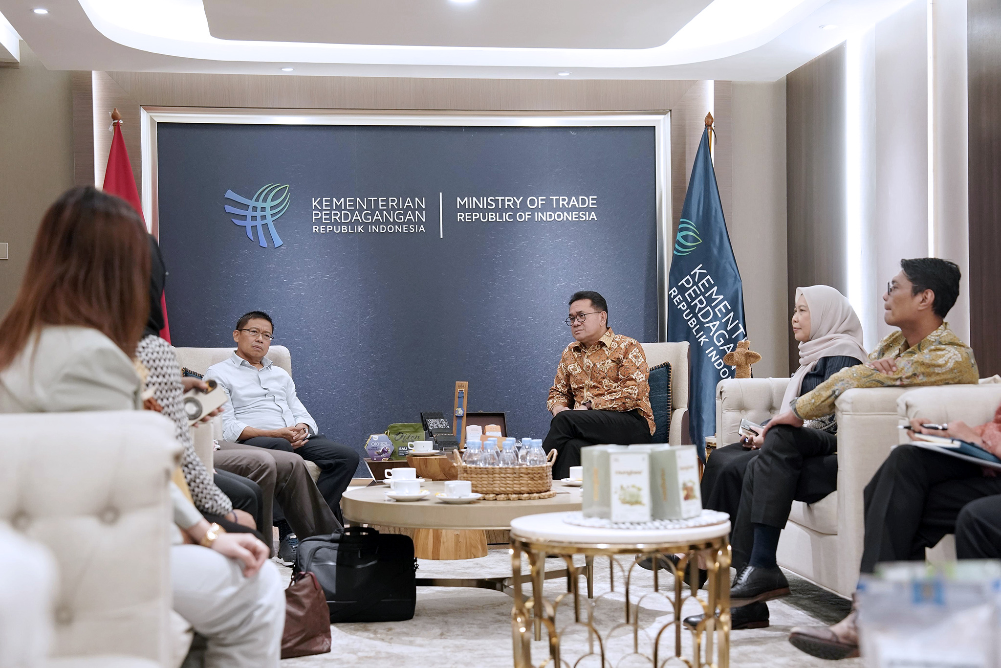 Mendag Menerima Audiensi Himpunan Pengusaha Nahdliyin