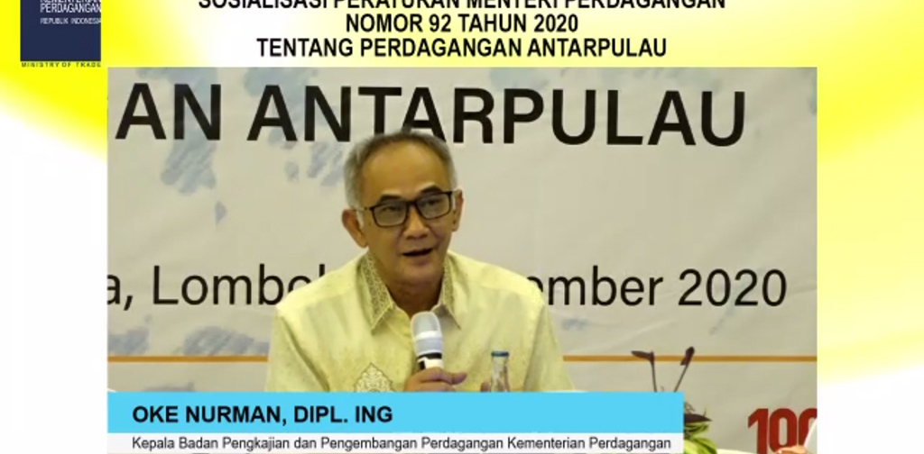 Sosialisasi Permendag Nomor 92 Tahun 2020 Tentang Perdagangan ...